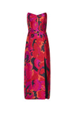 Ivy Midi Dress - Pink Multi