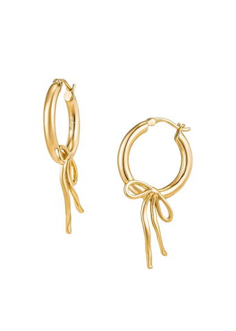 Lisette Bow Hoops
