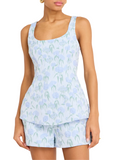 Reeves Shorts - Flores Brocade