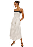 Primrose Dress - Palma Stripe