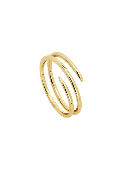 Greer Spiral Ring
