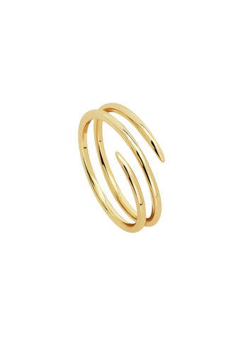 Greer Spiral Ring