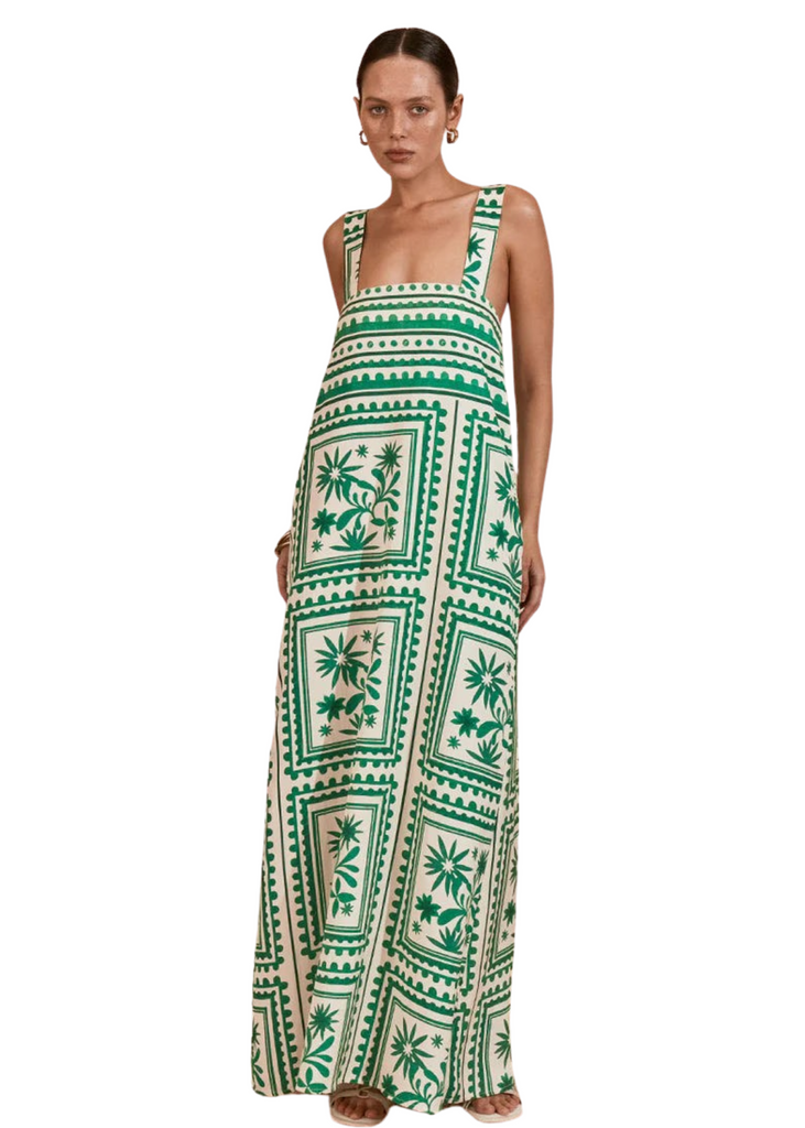 losas maxi dress Mon Renn Losas Maxi Dress