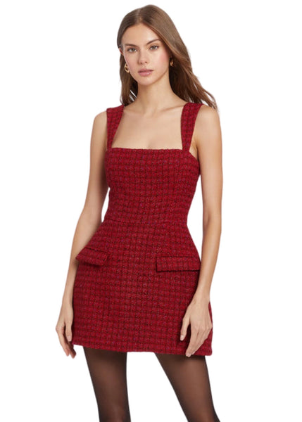 Bethany Skort Romper - Durham Tweed