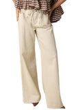 Kaylyn Drawstring Pants - Taupe