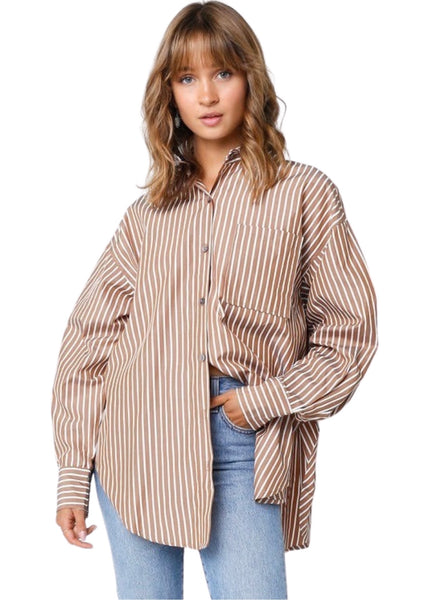 Dominique Stripe Shirt