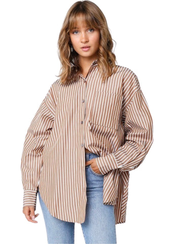 Dominique Stripe Shirt