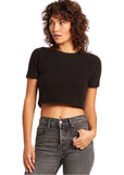 Fuzzy Knit Crop