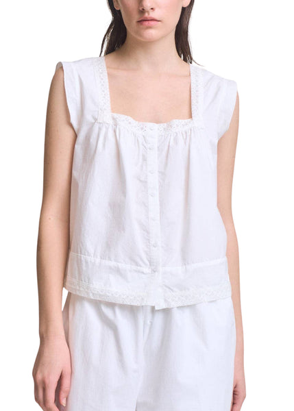Sleepless Eyelet Top