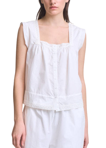Sleepless Eyelet Top