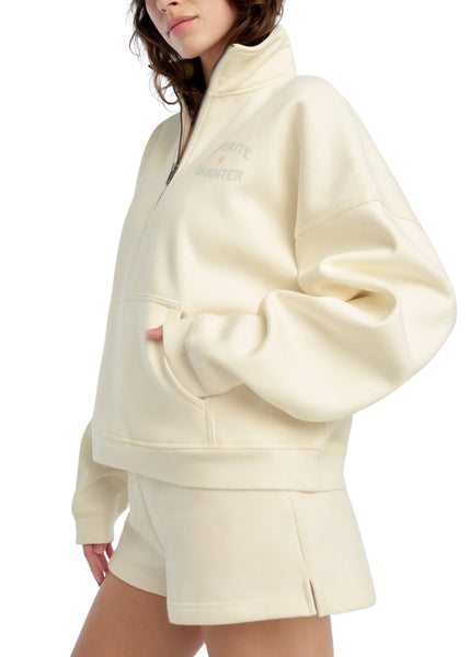 Half Zip Sweatshirt
