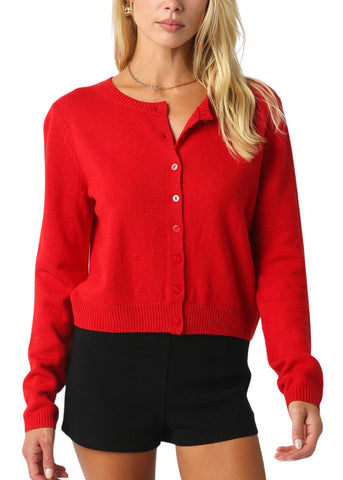 Stacy Cardigan - Red