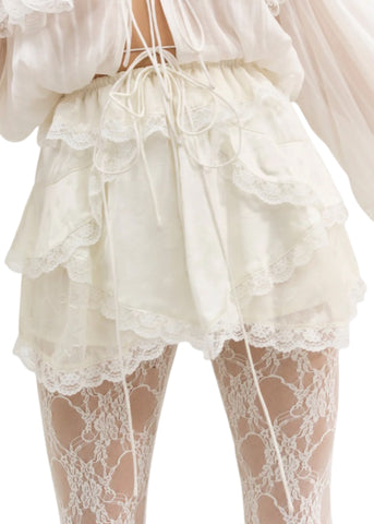 Jeanne Jacquard Mini Skirt