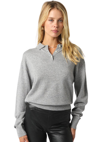 Nancy Knit Top - Grey