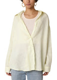 Jada Linen Shirt - Butter