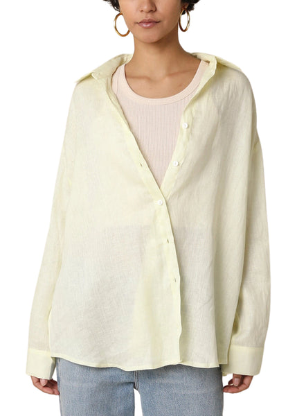 Jada Linen Shirt - Butter