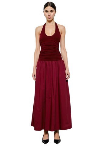Odette Ruched Maxi Dress