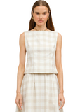 Josefina Gingham Top