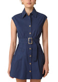 Donna Belted Shirt Dress