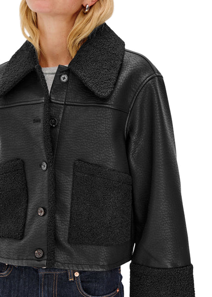 Dria Jacket - Black Sherling