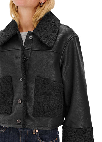 Dria Jacket - Black Sherling