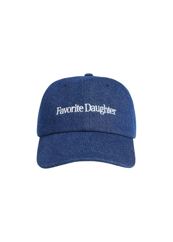 Washed Denim Baseball Cap