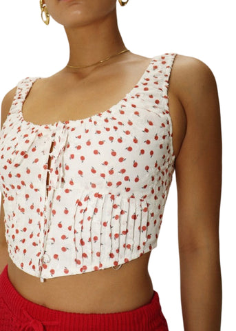Apple Summer Crop Top
