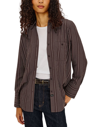 Beck Shirt - Chicory Stripe