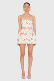 Bethany Skort Romper - Boardwalk Print