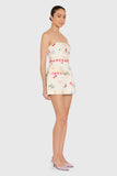 Bethany Skort Romper - Boardwalk Print