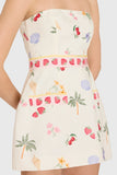 Bethany Skort Romper - Boardwalk Print