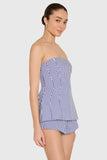 Linda Top - Blue Ivory