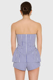 Linda Top - Blue Ivory