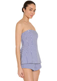 Linda Top - Blue Ivory