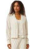 Brushed Rib Cardigan