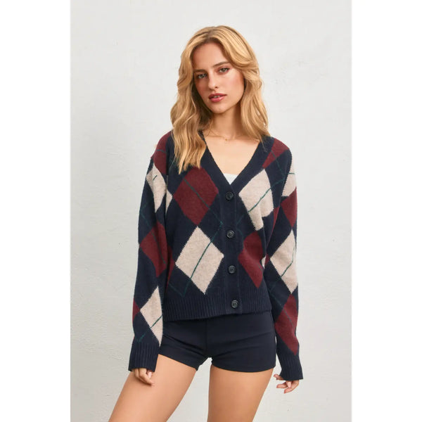 As If Argyle Sweater