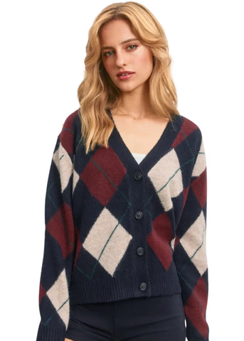 As If Argyle Sweater