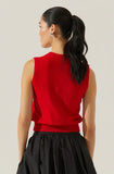 Eira Sweater Vest - Red