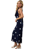 Polka Dot Scarf Dress