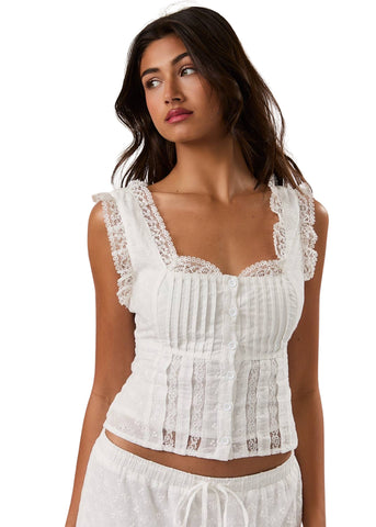 Field of Dreams Lace Top