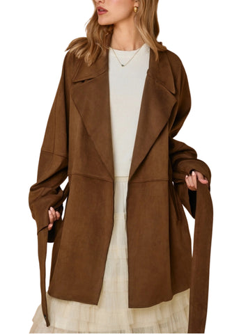 Dune Suede Trench