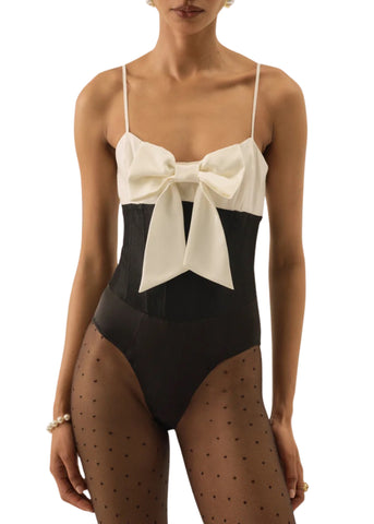 Emalie Taffeta Bodysuit