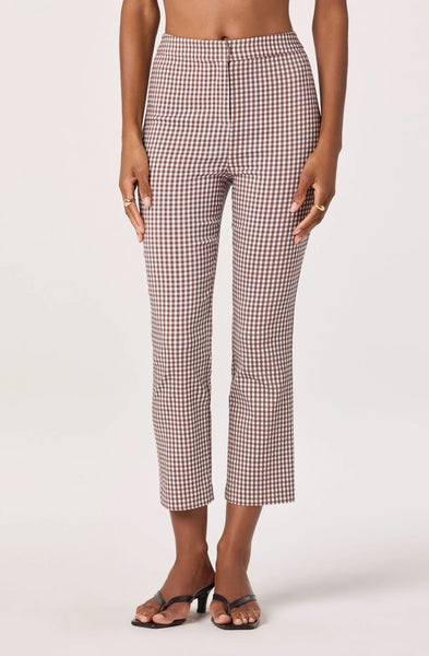 Alma Gingham Pants