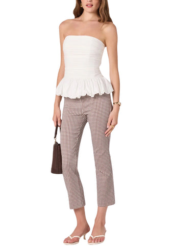 Alma Gingham Pants
