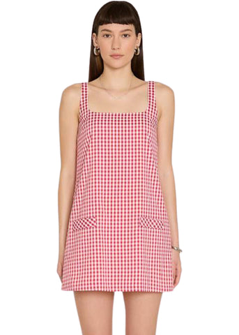 Indy Dress - Red White