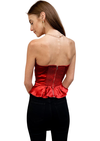 Kannon Top - Burgundy