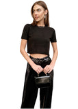 Fuzzy Knit Crop