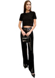 Fuzzy Knit Crop