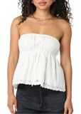 Klara Eyelet Top