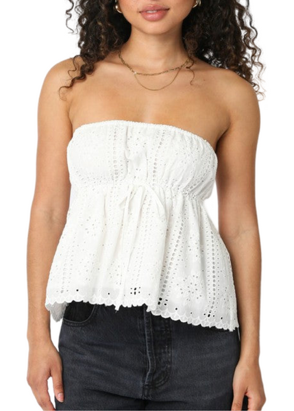 Klara Eyelet Top